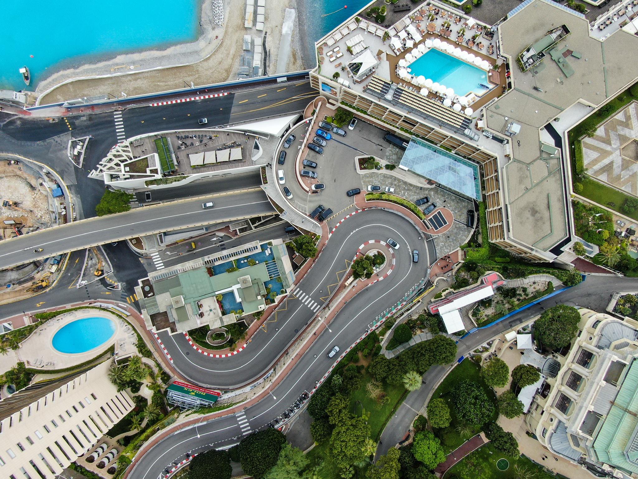 Fairmont hairpin turn